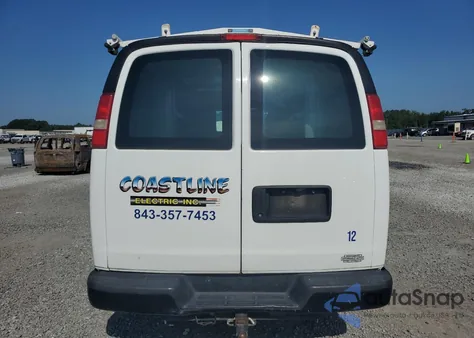 2015 GMC Savana G2500 z USA, uszkodzony, nr VIN 1GTW7FCF3F1236055